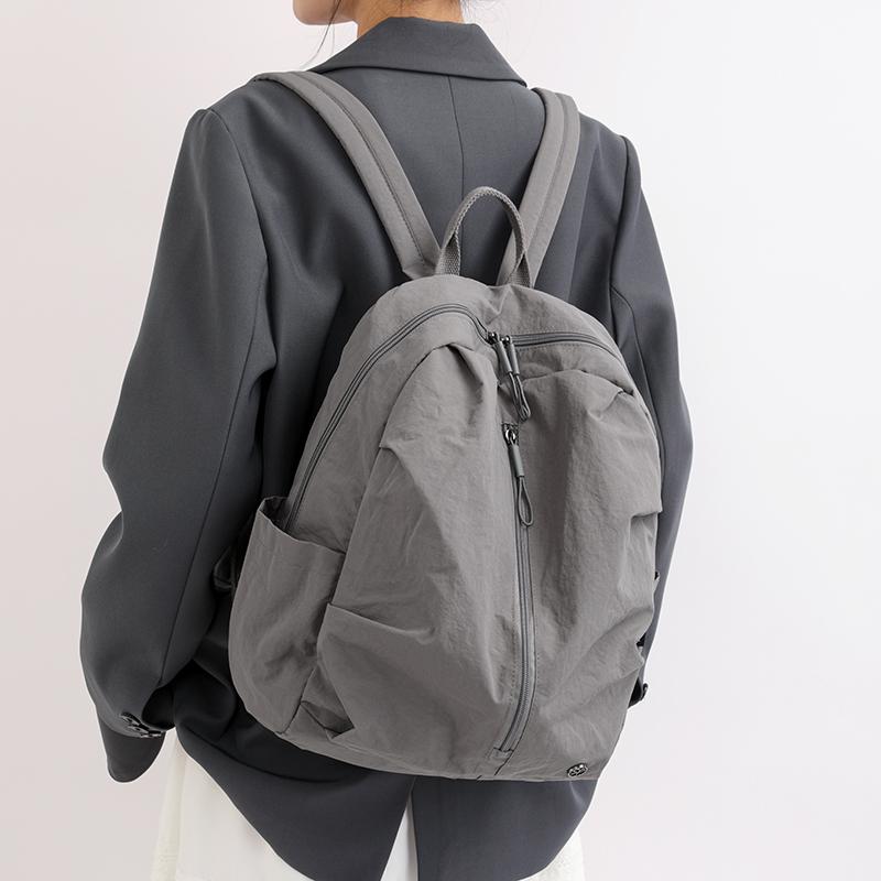 Женский легкий рюкзак большой вместимости из нейлона, дорожная сумка