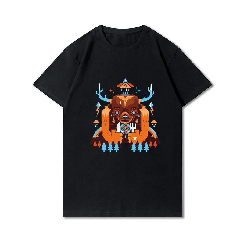 Летние мужские футболки с графическим рисунком, мужские футболки в стиле Харадзюку, винтажные рубашки унисекс с короткими рукавами большого размера