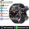 2025 New Smart Watch TWS Headset 2 In 1 AMOLED Wireless Headset Bluetooth Call Outdoor Sport Music Health Monitor Smartwatch Men