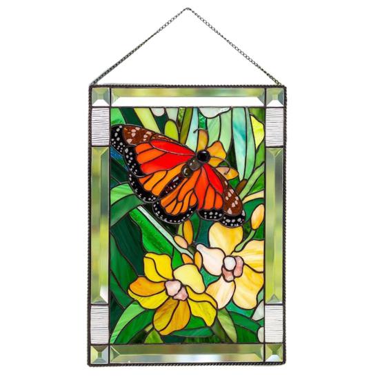 Yousheng Bird Настенная художественная подвеска для украшения дома широко использует витражные акриловые оконные завесы Товары для дома