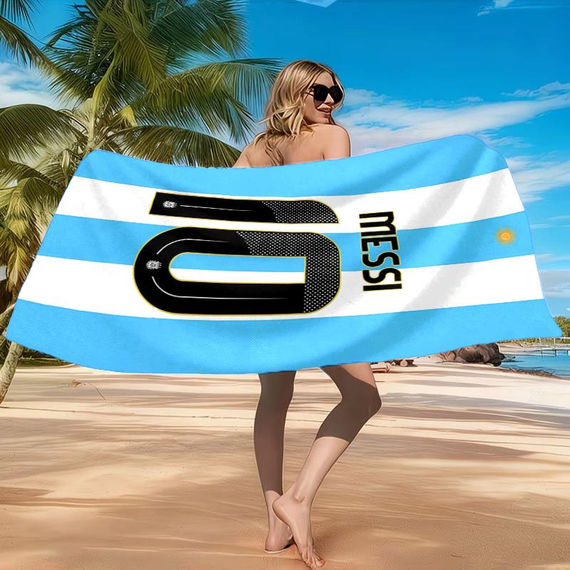 Number 10 Beach Towel, Quick-drying, Easy to Care for, Suitable for Both Fitness and Beach Vacations,Sports Essential