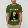 Bob Marleys T Shirt Beach 100 Cotton Tshirts For Unisex Leisure Casual Tshirt Short Sleeve Y2k Fun Tops