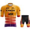 Men Women Cycling Jersey Short Sleeve Quick Dry Breathable Road Mountain Bike Apparel With Bib Shorts
