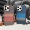 Градиентный цветной магнитный чехол из кевлара для iPhone 15 16 17 Pro Max Ударопрочный бампер Броня Защитная задняя крышка
