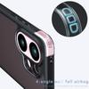 Чехол для vivo S30 5G, Skin-Touch TPU + PC, Матовая задняя крышка телефона, Прозрачный черный