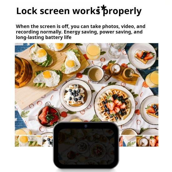 Цифровая камера с сенсорным экраном, функцией распознавания лиц и автофокусом, портативная камера для видеоблогов с разрешением 64 Мп и 16-кратным увеличением, компактный размер, цифровая камера для селфи