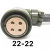MS3108A MS3108B 18-10 20-4 20-18 20-29P 22-22 24-11S Aviation Plug Connector Pedestal Servo Motor Plug for Panasonic Anchuan