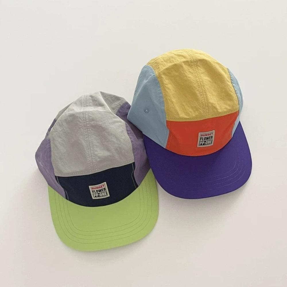 Casual Japanese Style Hip-Hop Hats Thin 5 Panel Flat Brimmed Baseball Cap Quick-Drying Breathable Sunscreen Hat Unisex