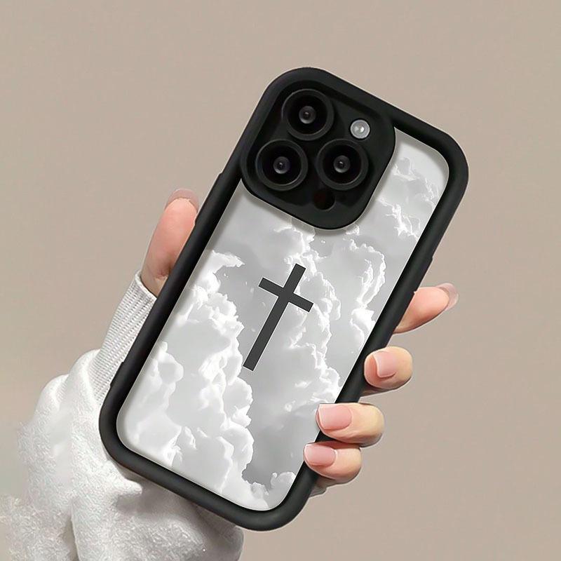 Применимый чехол для мобильного телефона iPhone16 cross 15Pro Apple 14ProMax персонализированный мягкий чехол 11/12/13/XR