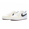 Nike Court Borough Skateboard Shoes Women's Low Top White/Blue/Yellow HV1804-121(Team1137-)