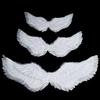 Handmade Angel Wings Creative White Feather Wings Cosplay Little Wings Props for Halloween Parties Festivals