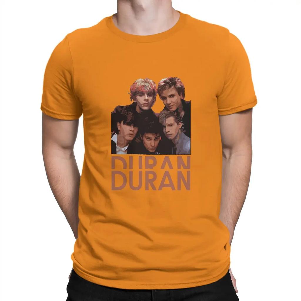 T-Shirt Leading Figures In The British New Wave Vintage Cotton Tees Short Sleeve Duran Duran T Shirts Unisex
