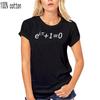 Unisex EulerIdentity Equation Tshirt - Science Maths Physics T Shirt - Eulers Cool Casual Pride T Shirt Men Unisex Fashion