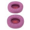 Ear Pads Replacement for JR460NC Children Headphones Memory Foam Foam PU Leather Ear Cushions Purple
