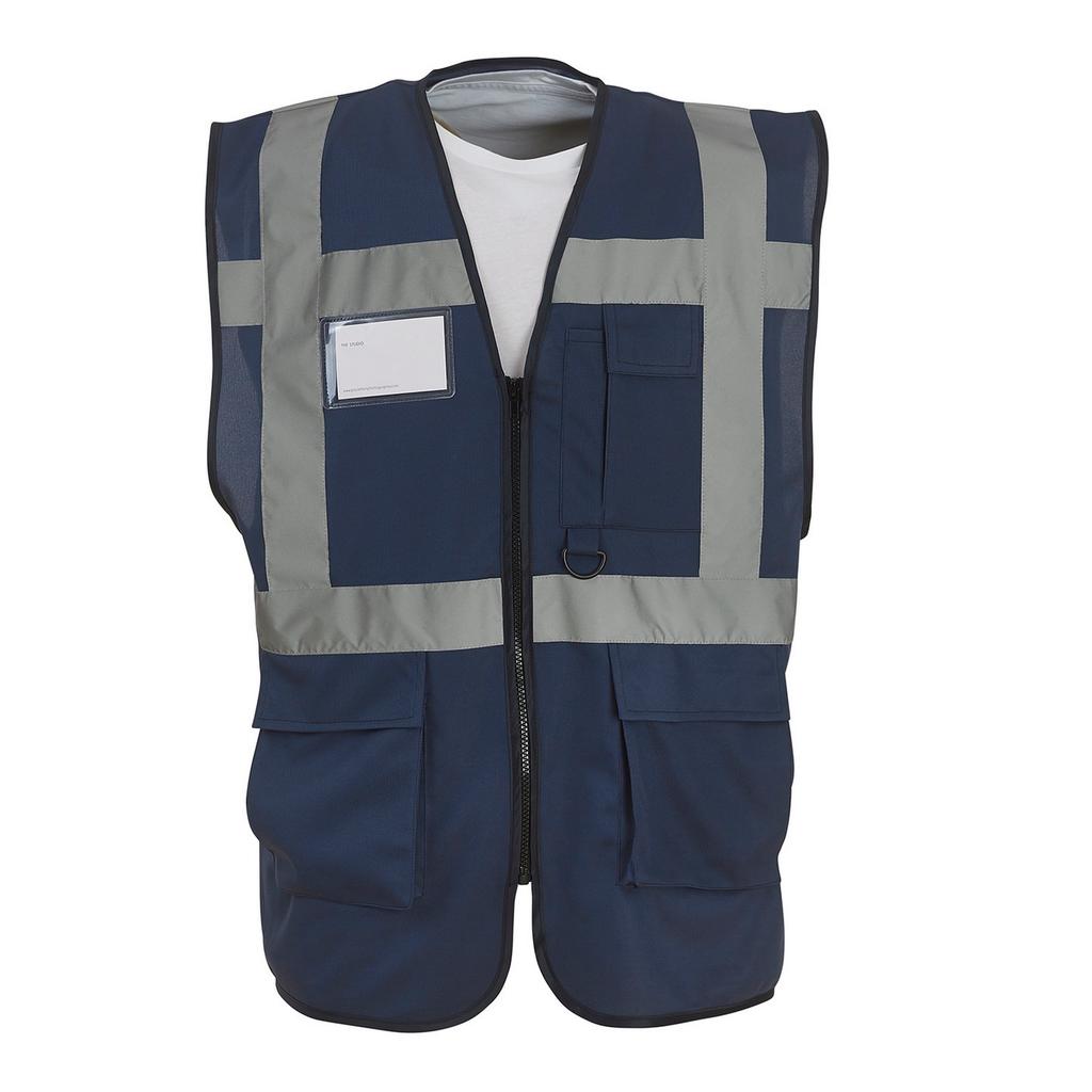 Yoko Unisex Adult Executive Hi-Vis Waistcoat