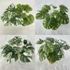 Monstera Leaf Realistic Party Decor Greenery For Home Table Wedding Gift