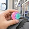 Compact Spiky Ball 3D Printed Toy, Stress Relief Mini Textured Ball, Small Massage Decompression Desk Toy for Home Office School Anxiety