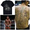 Tshirt Sak Yant Thai Monkey Tattoo Muay Thai Kick Boxing Mix Martial Art MMA Amulet Charming Protection Lucky Talisma Magical Thailand