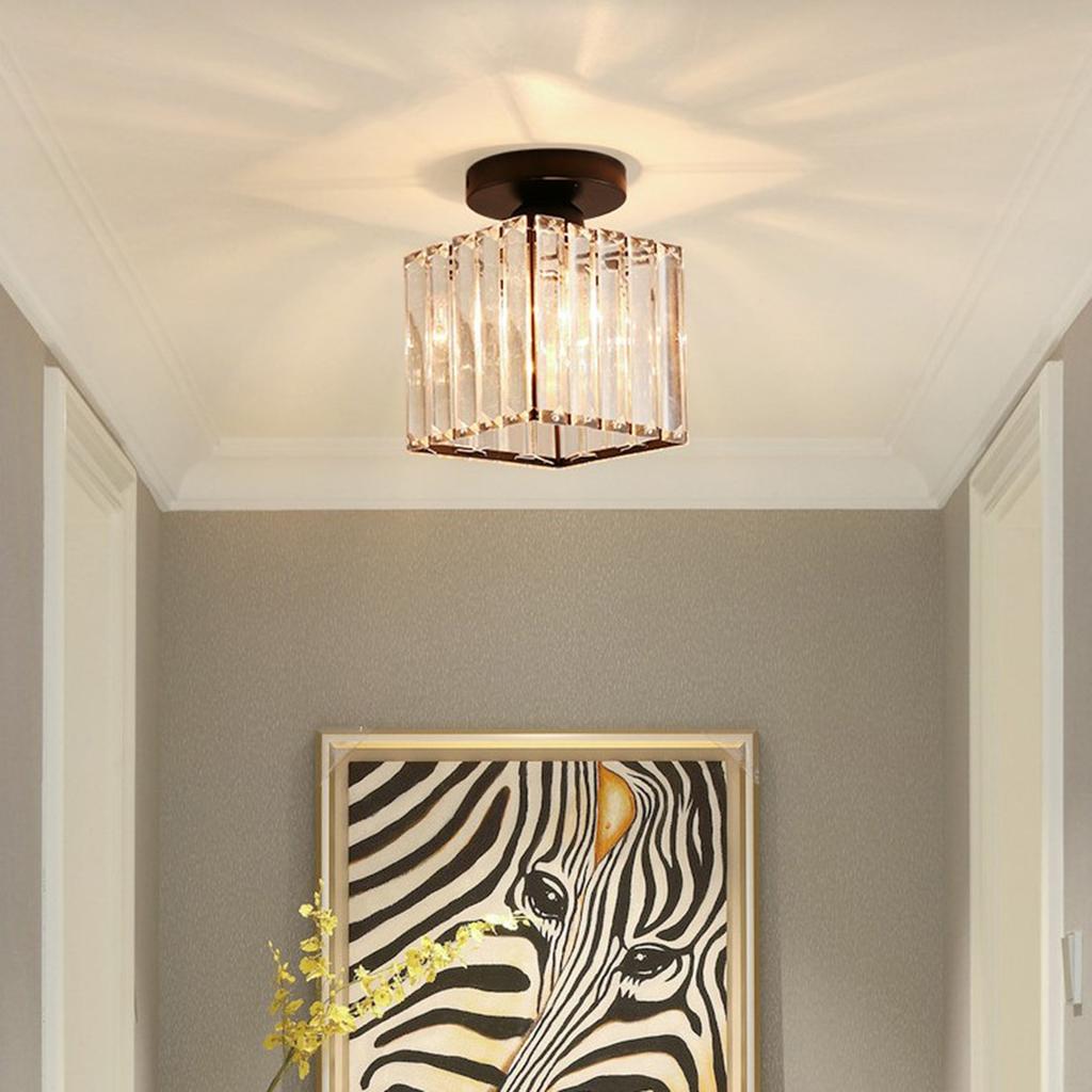 Потолочный абажур, абажур, крышка лампы, простой элегантный стиль, украшение для дома для комнаты, квадрат