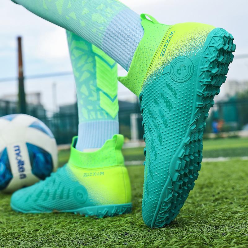 31-48 футбольные бутсы мужские с короткими ногтями TF искусственный газон профессиональные молодежные футбольные бутсы большого размера детские футбольные бутсы