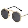 Vintage Steampunk Flip Sunglasses Round Metal Frame Sun Glasses For Men Women Multifunctional Car Fashion Eyewear Uv400