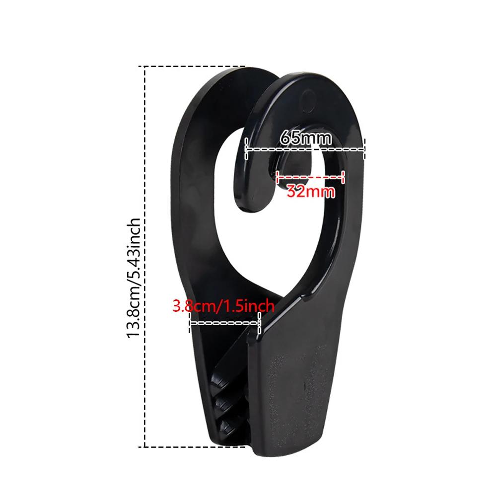 Universal Boat Rail Fender Bumper Hooks Sturdy Easily Install Multifunctional Easily Adjust Fender in Height Line Clip Accessory