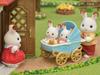 Набор кукол и мебели Sylvanian Families Кролики-близнецы и мебель ST Mark Возраст 3+ и Игрушка Sylvanian Epoch [Шоколадный набор] DF-14 Сертифицировано, Вверх,