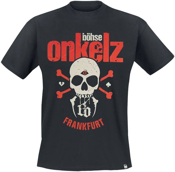 Винтажная стираная Böhse Onkelz Немецкая панк-рок группа Готическая Y2K Графическая футболка Мужская Женская Печатная футболка Летняя Повседневная Модная одежда Унисекс Оверсайз