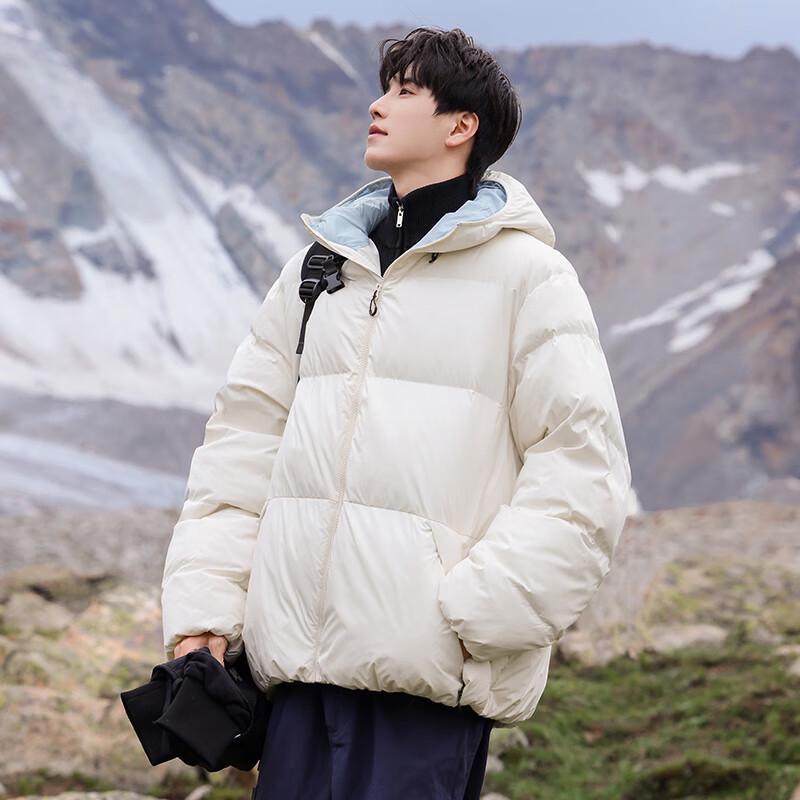 Wassup Sohot Мужская зимняя куртка-пуховик с капюшоном