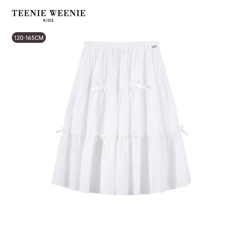 Teenie Weenie Детская юбка А-силуэта с бантом для девочек