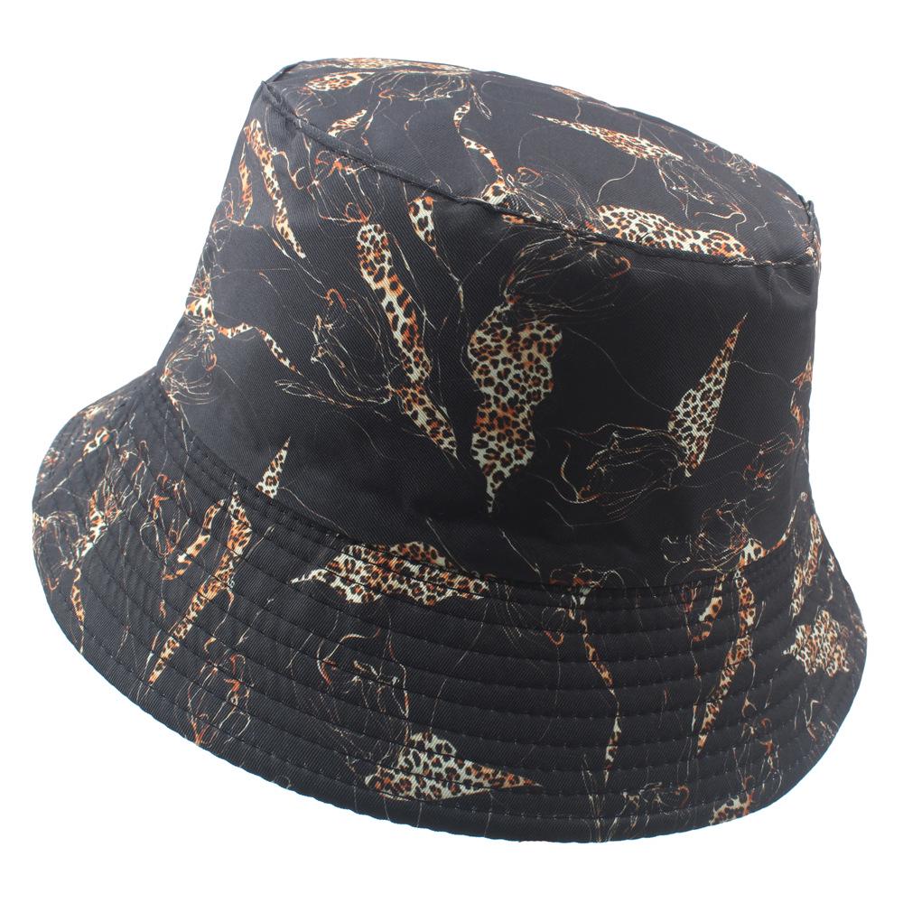 Reversible Tie-Dye Bucket Hat with 3D Graffiti Print for Women - Autumn Style Sun Hat