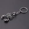 Хип-хоп антикварный брелок в виде скорпиона, подвеска в виде животного, панк-брелки для мужчин, держатель для ключей от машины, ювелирные изделия, подарок