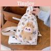 Cozy Plush Cartoon Radish Sling Backpack For Boys And Girls Breathable And Lightweight For Use Daily