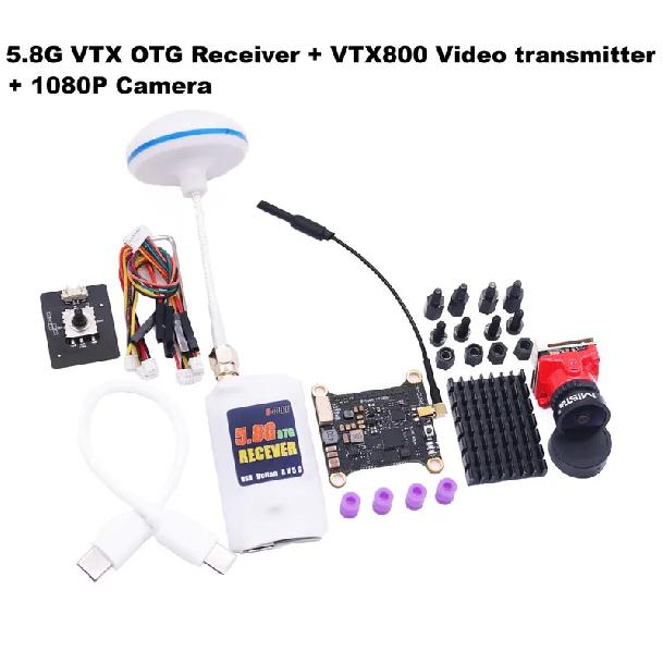 B-CUBE 5.8G VTX 800 1000 1600 2500mW 48CH Input Voltage Video Transmitter Power 25 1000mW For Long Range RC Airplane FPV Drone