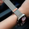 Роскошный металлический ремешок для Iwatch Ultra 3/2 49 мм 38 40 41 45 46 44 мм из нержавеющей стали с магнитной застежкой для Apple Watch S11 10 9 8 7 SE3