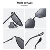 Women Fancy Accessories Metal Frame 90s Glasses Heart-Shaped Sunglasses Heart Sun Glasses Shades