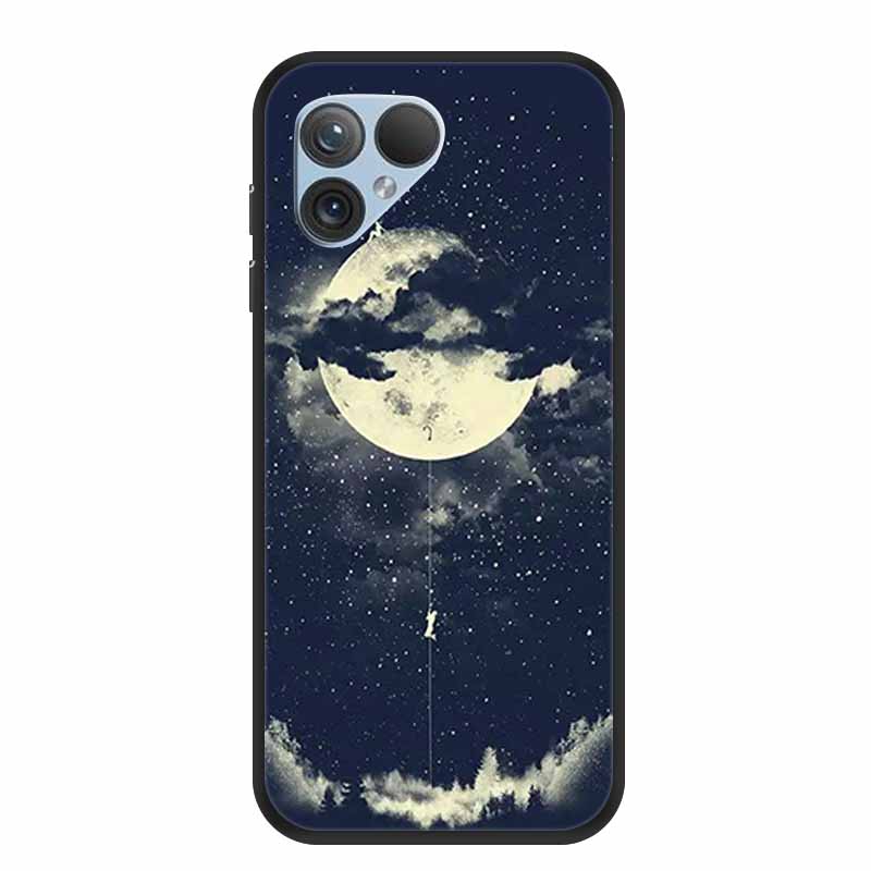 Чехол для Fairphone 5 6,46" ТПУ Мягкий Силиконовый Бампер Роскошная Задняя Крышка Чехлы для Телефона для Fairphone5 5G Цветок Милый Ударопрочный Coque