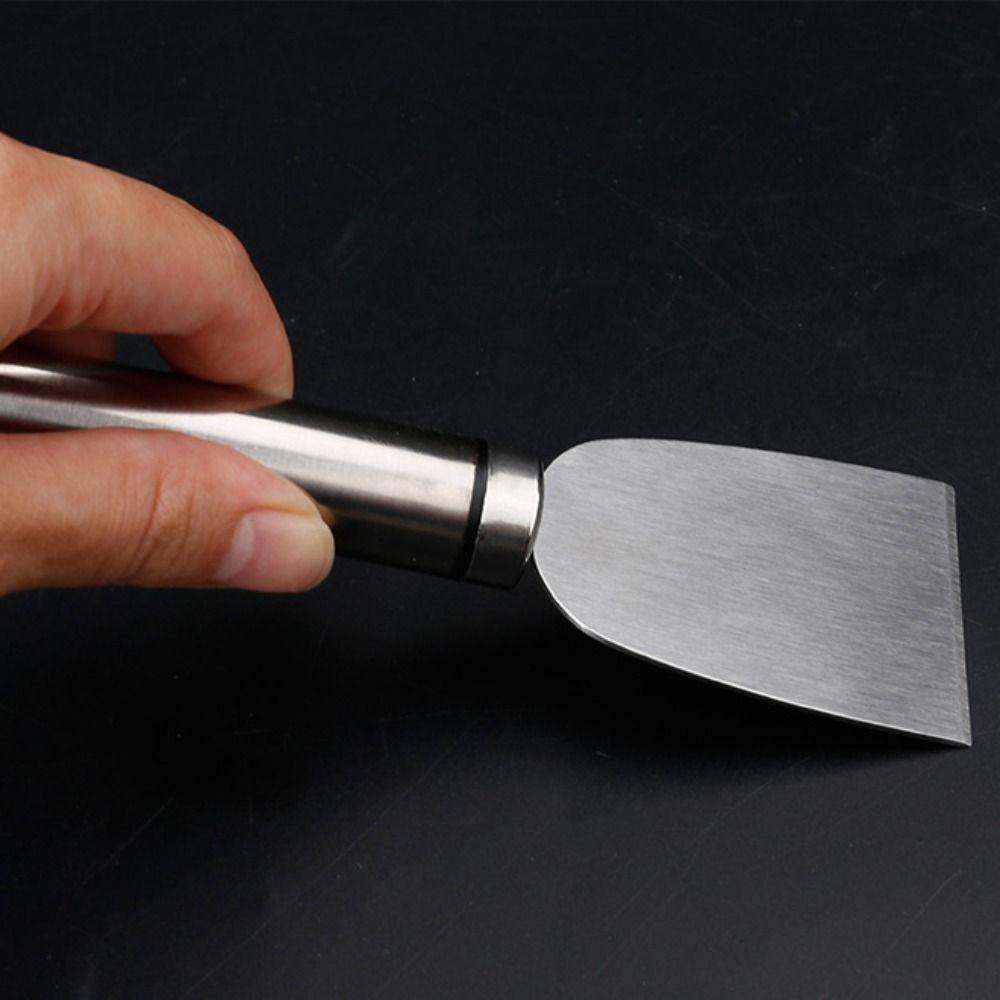 High Hardness Defrosting Shovel 304 Stainless Steel Freezer Ice Scraper Rust Removal Shovel Grill