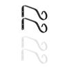2Pcs Plant Hangers Decorative Iron Hanging Plant Brackets Plant Hooks for Bird