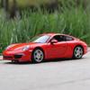 1:24 Porsche 911 Carrera S, игрушечный автомобиль из сплава, литой автомобиль, модель автомобиля, миниатюрная масштабная модель автомобиля для детей, гараж