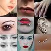 Steel With Sticker For Women No Piercing Jewelry Ball Nose Ring Eyebrow Stud Set Fake Lip Stud