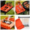Outdoor BBQ Mat Silicone BBQ Grill Mat Multifunctional Oil Protection Pad  BBQ Accessories