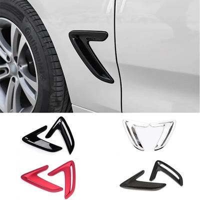 Для BMW 3 серии F30 GT F34 13-18 2 шт. переднее боковое крыло автомобиля воздушный поток крыло впускное отверстие крышка отделка