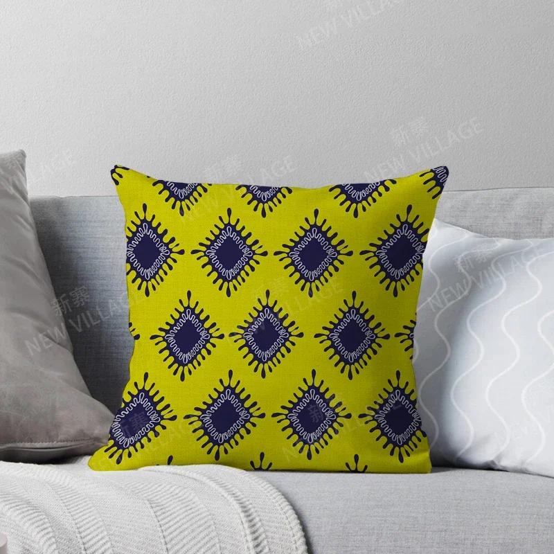 Осенний Домашний Декор Осенний Декор Гостиной Наволочка для Декоративной Подушки Диван Бохо Наволочка Мандала
