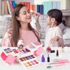 Набор для макияжа игрушечный макияж подарок для начальной школы и макияж на день рождения рождественский подарок девочки, набор, детская косметика, 3, 4, 5, 6, 7, 8, 9, 10, 11,