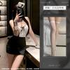 Sexy underwear new stewardess secretary hip skirt passion temptation hollow system free OL role play