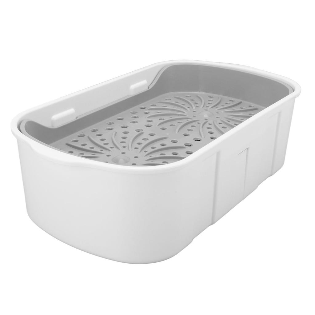 Электрическое ведро для швабры ABS, большая емкость, самоочищающееся бытовое ведро для швабры с дренажным слоем для