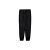 Puma Сплошной цвет с логотипом Jogger Sweatpants Мужские штаны Черный 656582-03