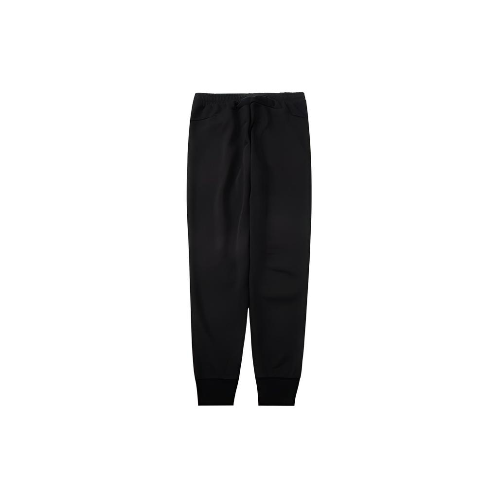Puma Сплошной цвет с логотипом Jogger Sweatpants Мужские штаны Черный 656582-03