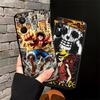 Чехол для телефона для Realme C21 C25 12 14 11 Pro C33 C35 C53 C55 P3 Ultra GT Master Neo2 C15 C12 Nazro 50 50i One Piece Луффи